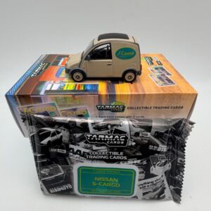 TARMAC WORKS 1:64 NISSAN S CARGO PRESENTATION PLUS TRADING CARDS