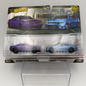 HOTWHEELS 1:64 SET DODGE CHALLENGER SRT DEMON Y CHARGER SRT