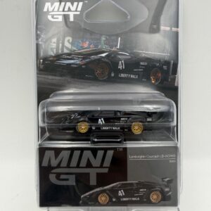 MINI GT 1:64 LAMBORGHINI COUNTACH LB-WORKS BLACK