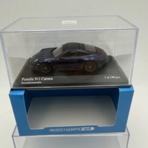 MINICHAMPS 1:64 PORSCHE 911 CARRERA 2025 BLUE METALLIC
