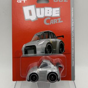MINI GT QUBE NISSAN GTR R35 LB WORKS MATTE GREY