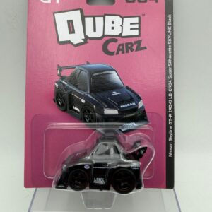MINI GT QUBE NISSAN GTR R34 BLACK