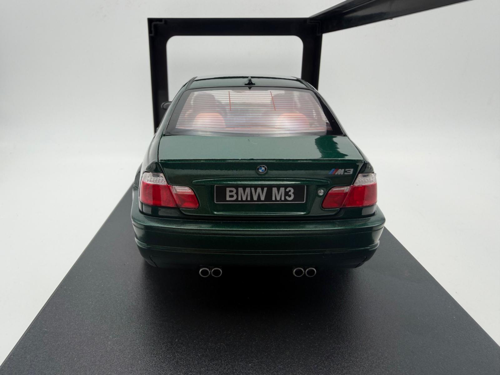 SOLIDO 1:18 BMW E46 M3 COUPE GREEN - Imagen 4