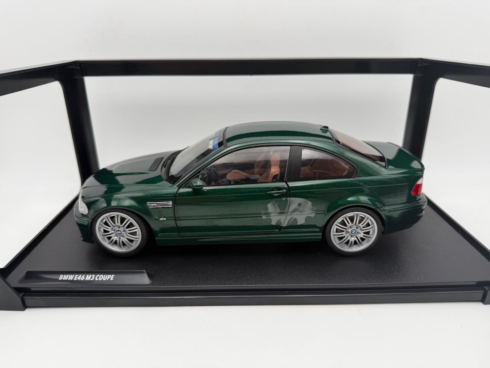 SOLIDO 1:18 BMW E46 M3 COUPE GREEN - Imagen 3
