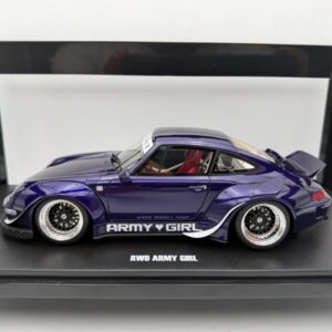 GT SPIRIT 1:18 PORSCHE RWB ARMY GIRL