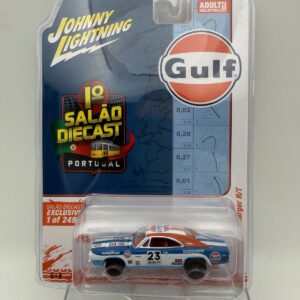JOHNNY LIGHTNING 1:64 DODGE CHARGER 1º SALAO DIECAST PORTUGAL  NOVEDAD