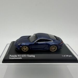 MINICHAMPS 1:64 PORSCHE 911 GT3 TOURING 2025 BLUE METALLIC