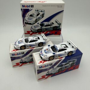 SPARK 1:64 SET PORSCHE 911 GT1 EVO 24H LE MANS