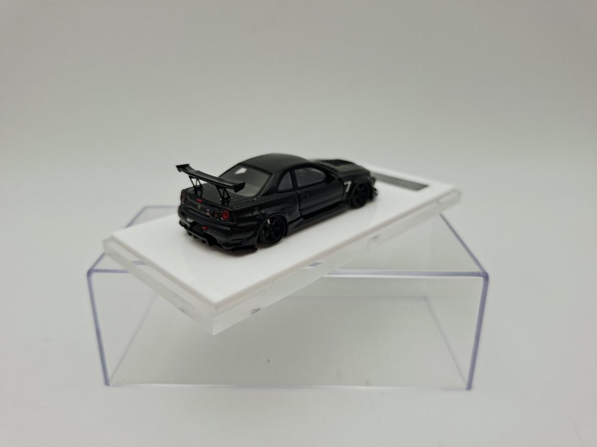 ERROR404 1:64 NISSAN R34 CUSTOM BLACK FULL CARBON - Imagen 4