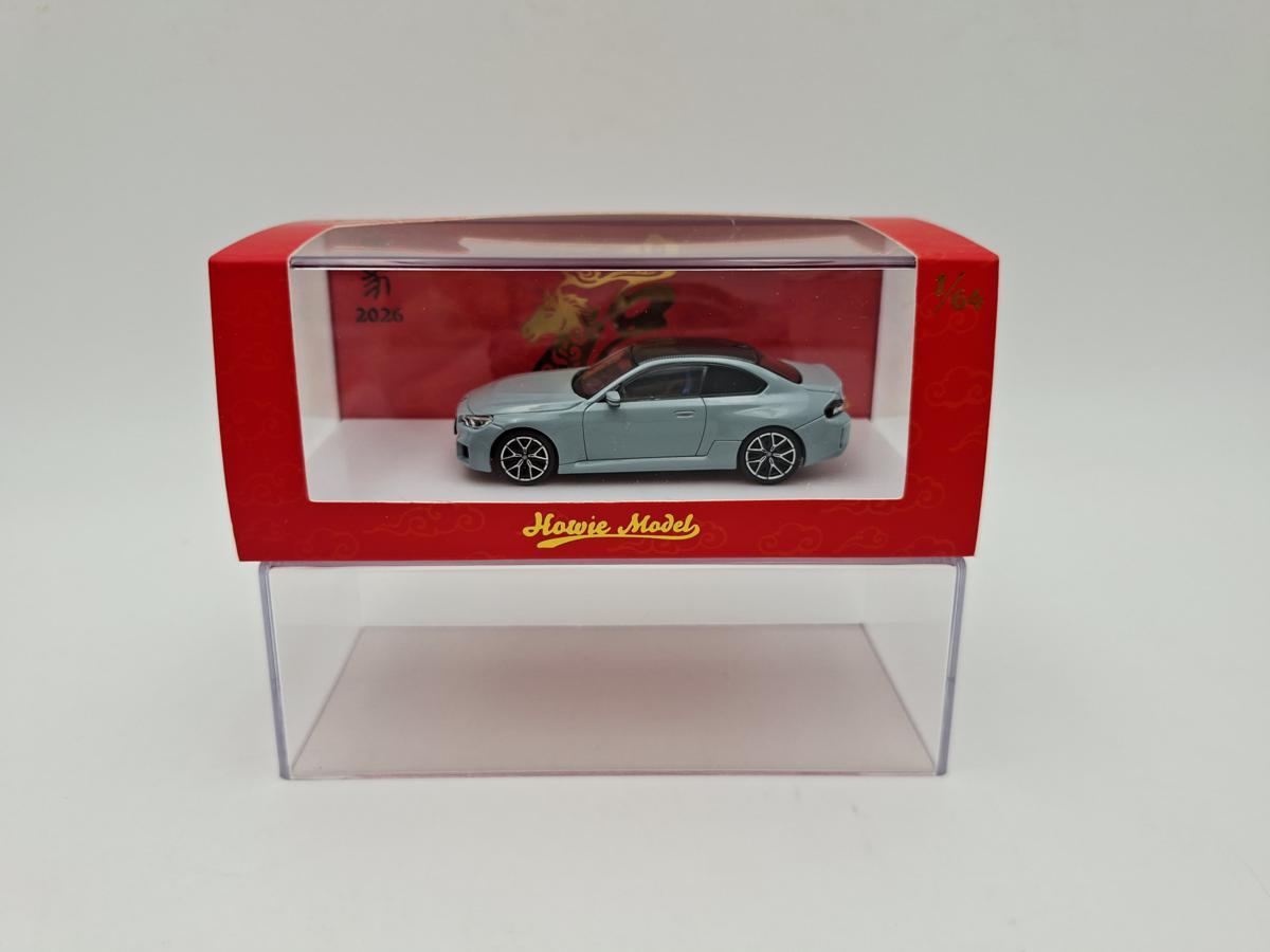 HOWIE MODEL 1:64 BMW M2 G87 BROOKLYN GRAY