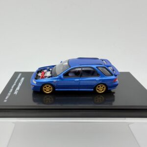 MOTORHELIX 1:64 SUBARU IMPREZA WAGON WRX STI RALLY BLUE