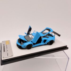 PGM 1:64 LAMBORGHINI AVENTADOR LBWK P700-4 BLUE