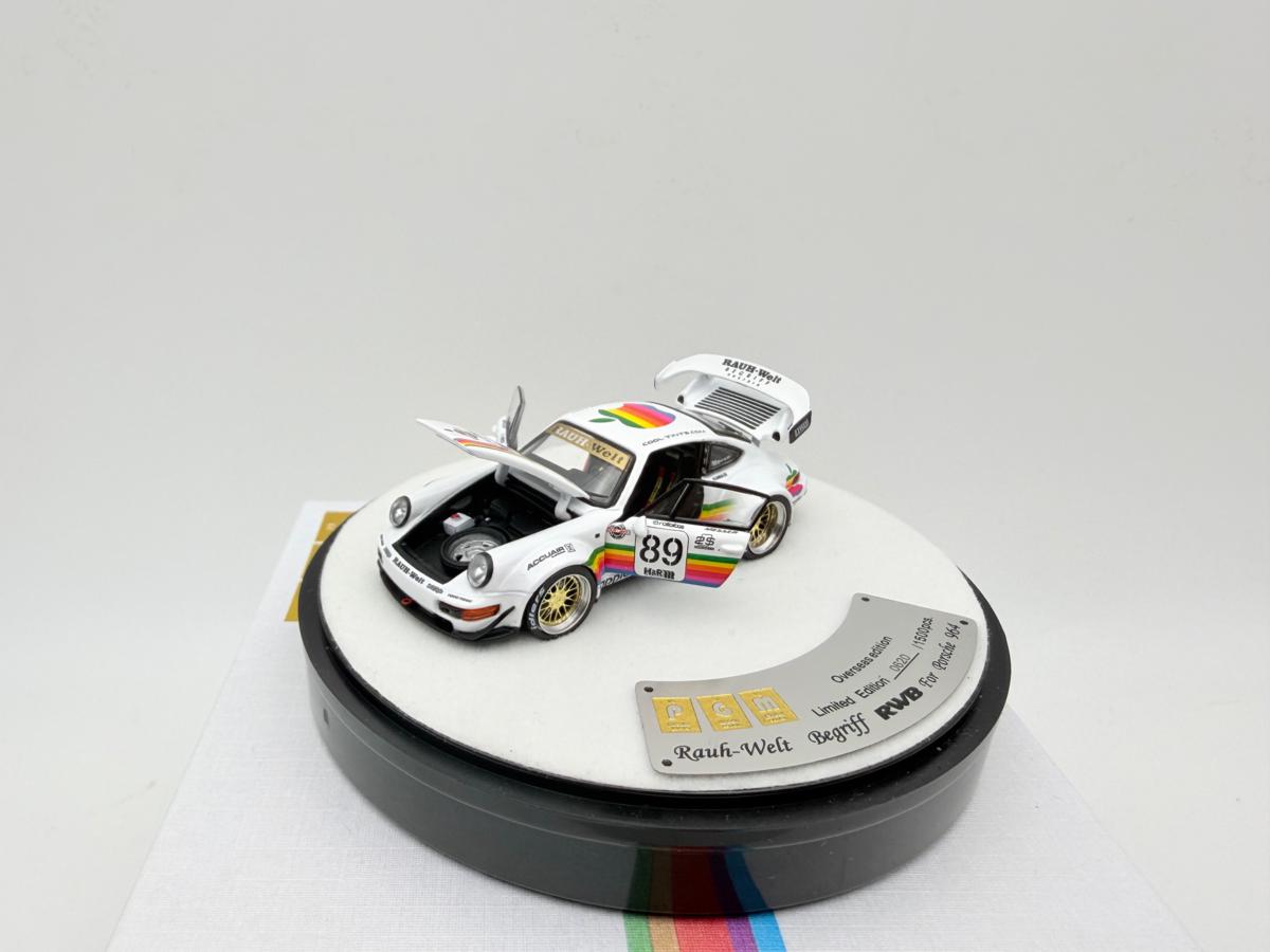 PGM 1:64 PORSCHE 964 RWB APPLE LUXURY