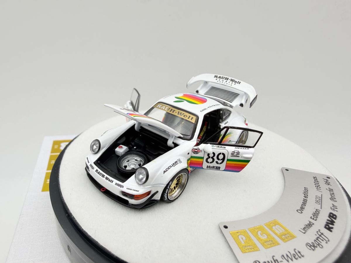 PGM 1:64 PORSCHE 964 RWB APPLE LUXURY - Imagen 2