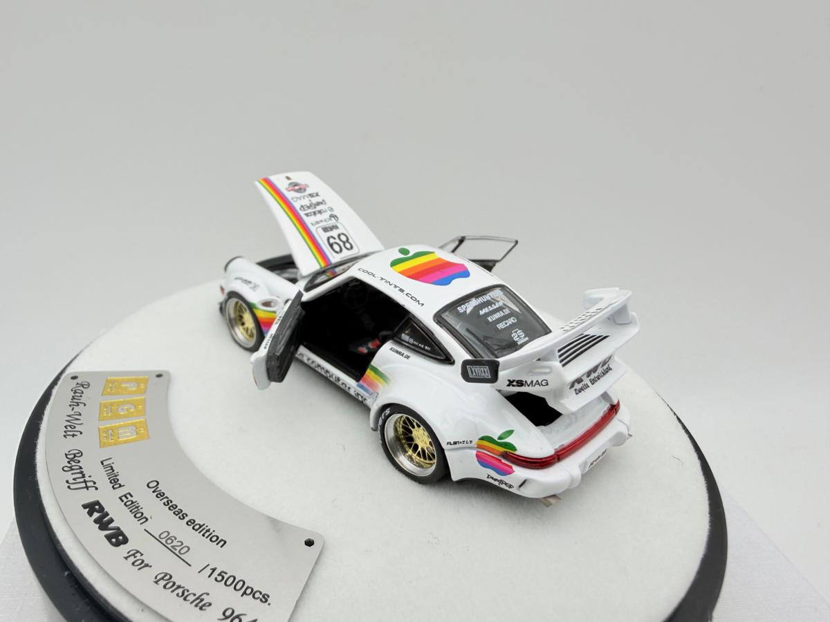PGM 1:64 PORSCHE 964 RWB APPLE LUXURY - Imagen 4
