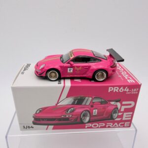 POP RACE 1:64 PORSCHE 997 RWB PINK