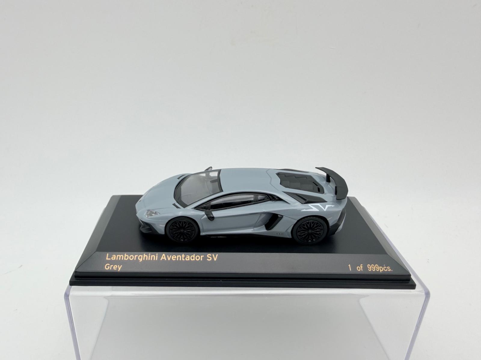 CARNEL 1:64 LAMBORGHINI AVENTADOR SV GREY