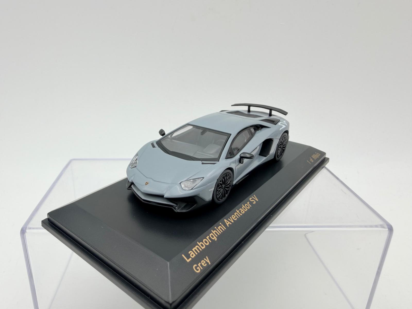 CARNEL 1:64 LAMBORGHINI AVENTADOR SV GREY - Imagen 3