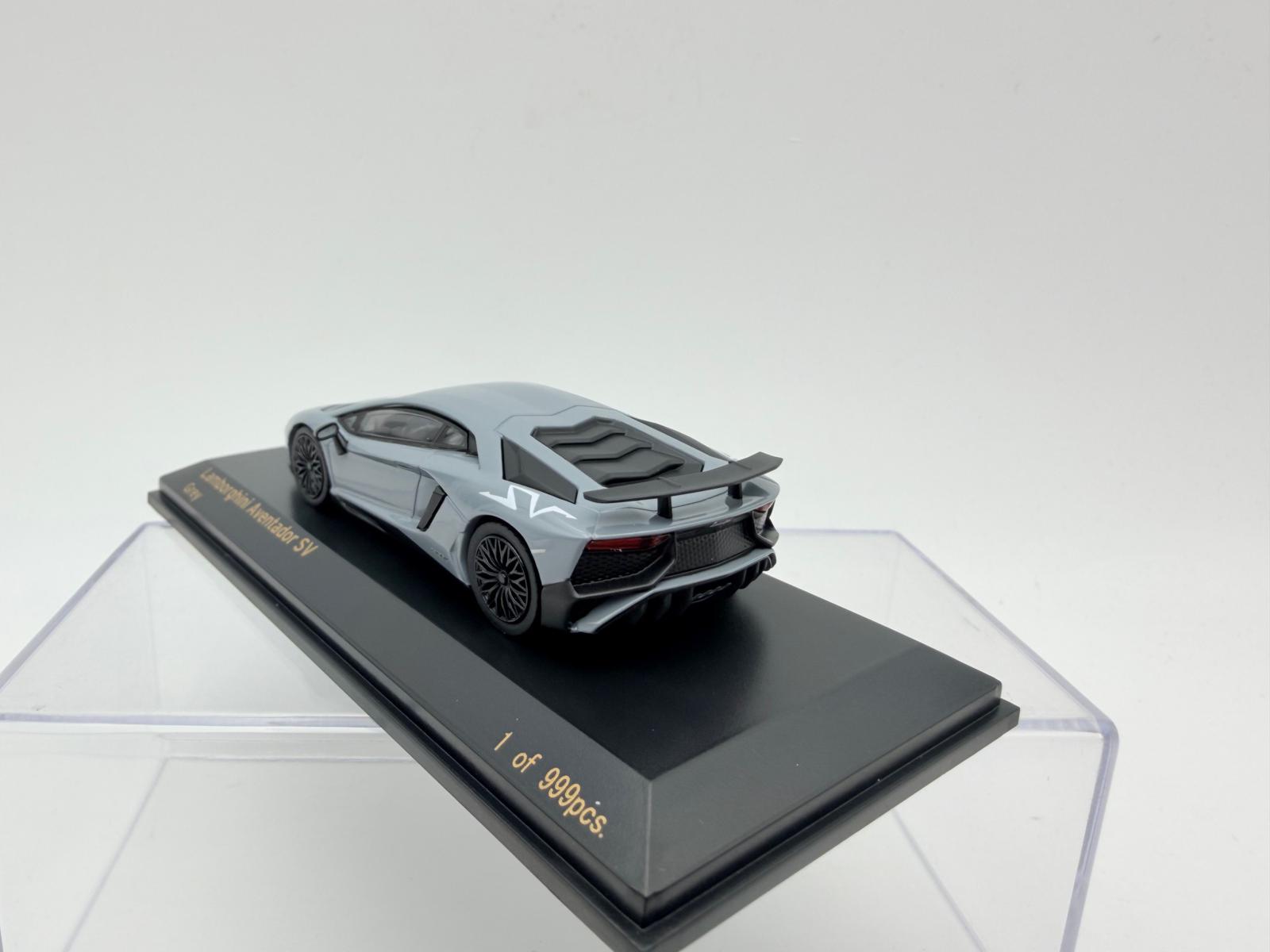 CARNEL 1:64 LAMBORGHINI AVENTADOR SV GREY - Imagen 4