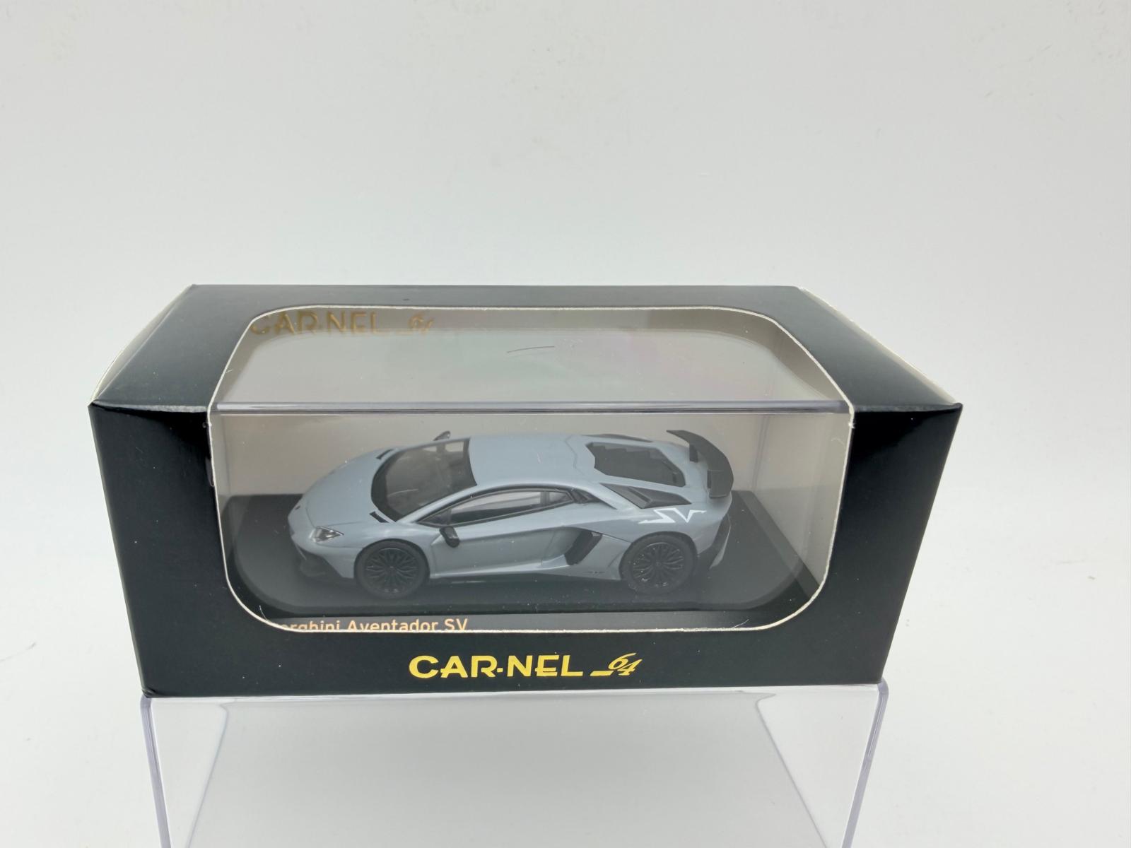 CARNEL 1:64 LAMBORGHINI AVENTADOR SV GREY - Imagen 2