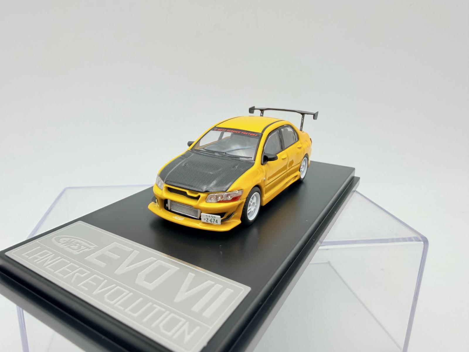 FAST SPEED 164 MITSUBISHI LANCER EVO AMARILLO - Imagen 3