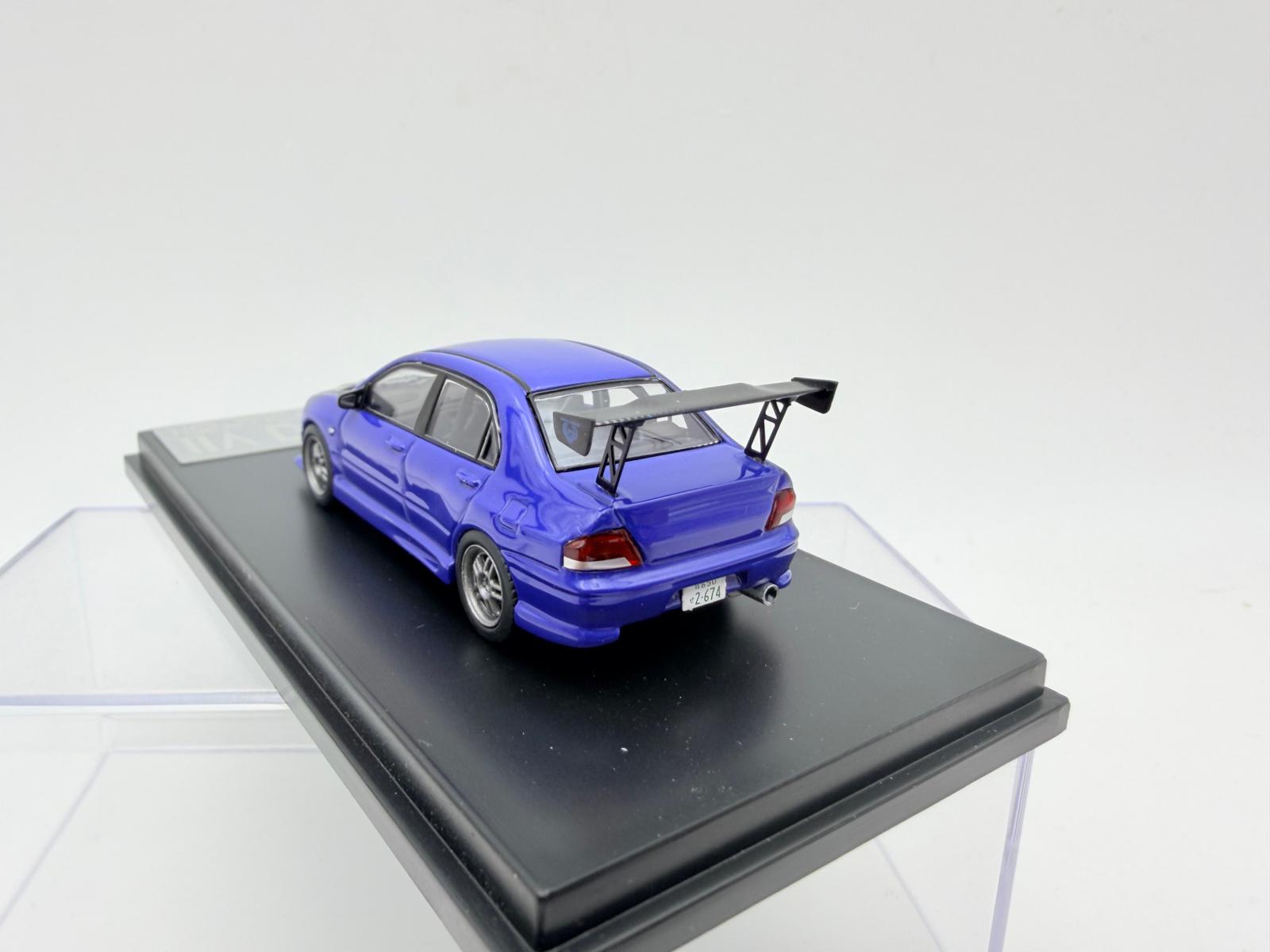 FAST SPEED 164 MITSUBISHI LANCER EVO BLUE - Imagen 4