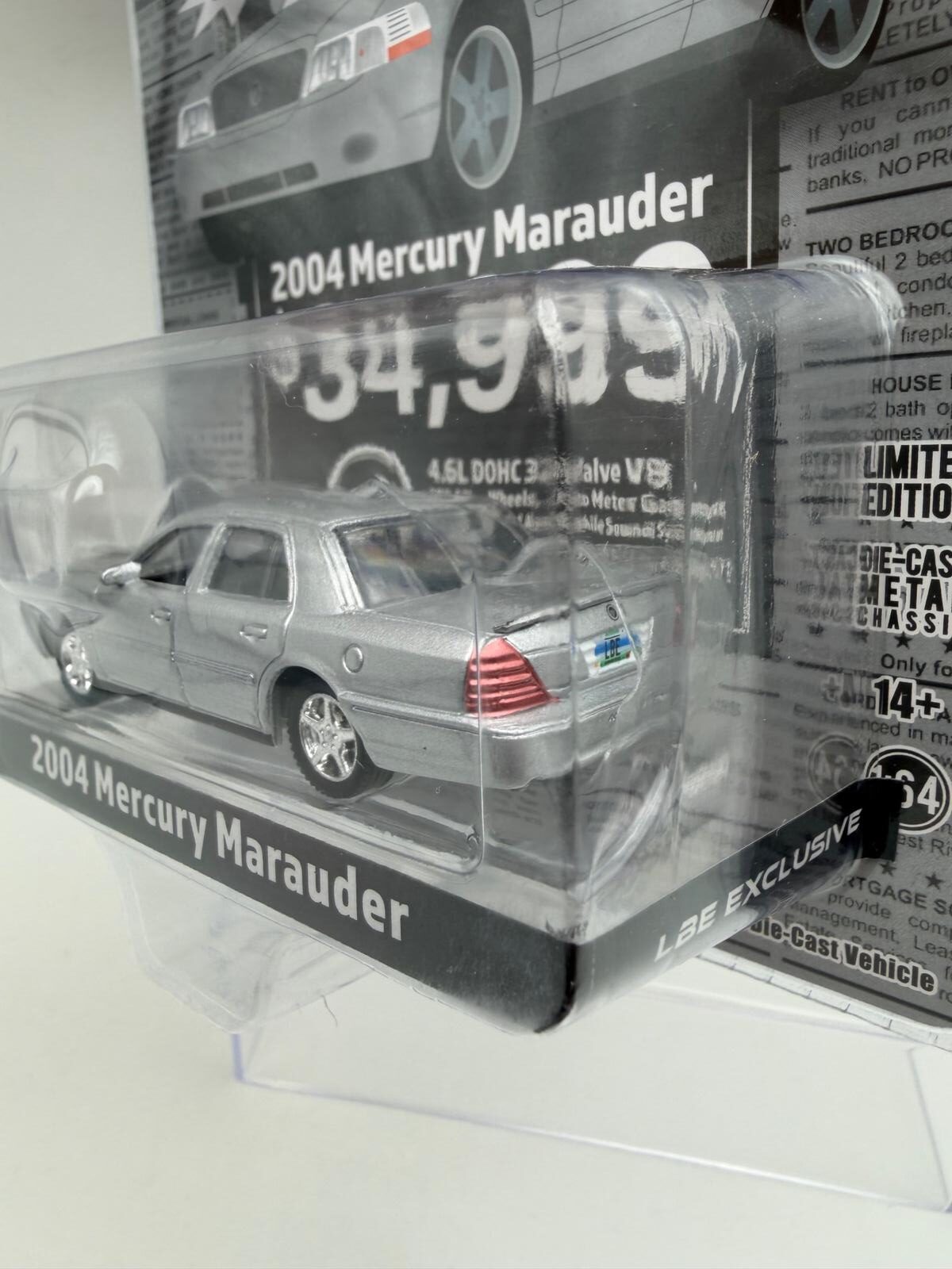 GREENLIGHT 1:64 MERCURY MARAUDER 2003 SILVER - Imagen 3