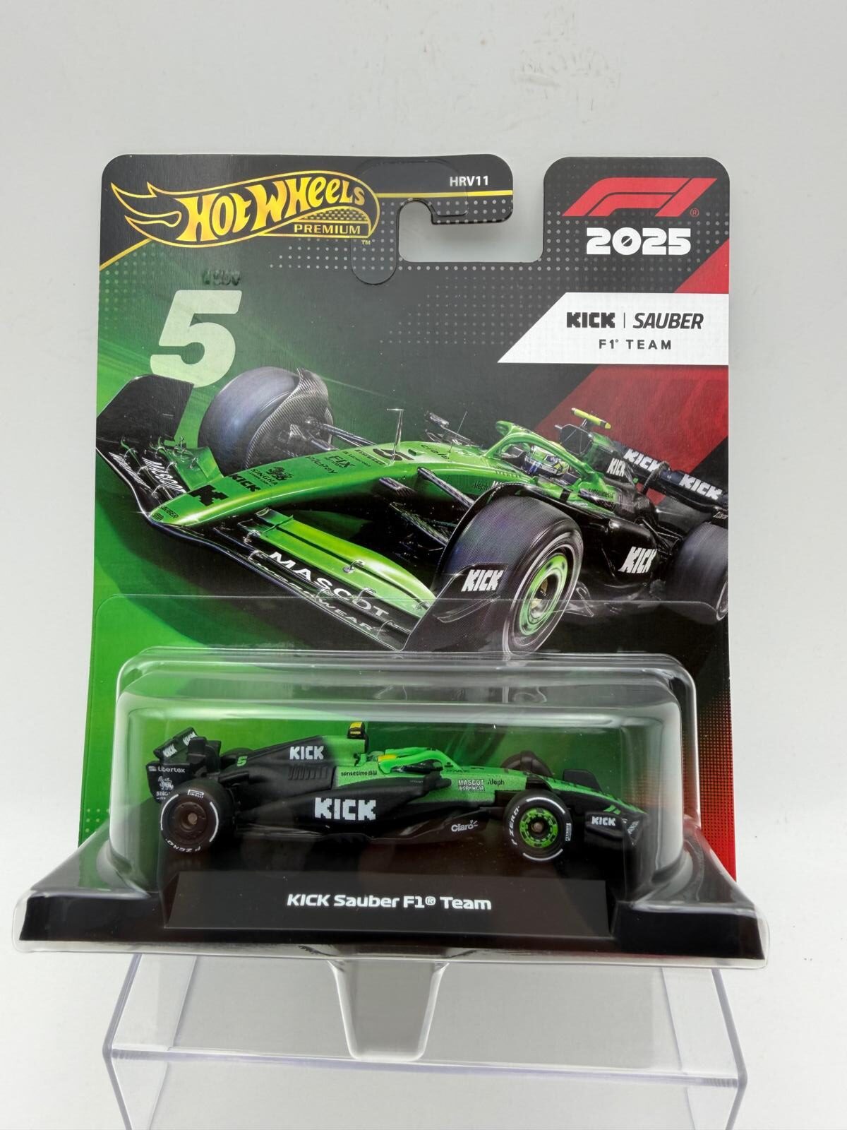 HOTWHEELS 1:64 F1 TEAM KICK SAUBER Nº5
