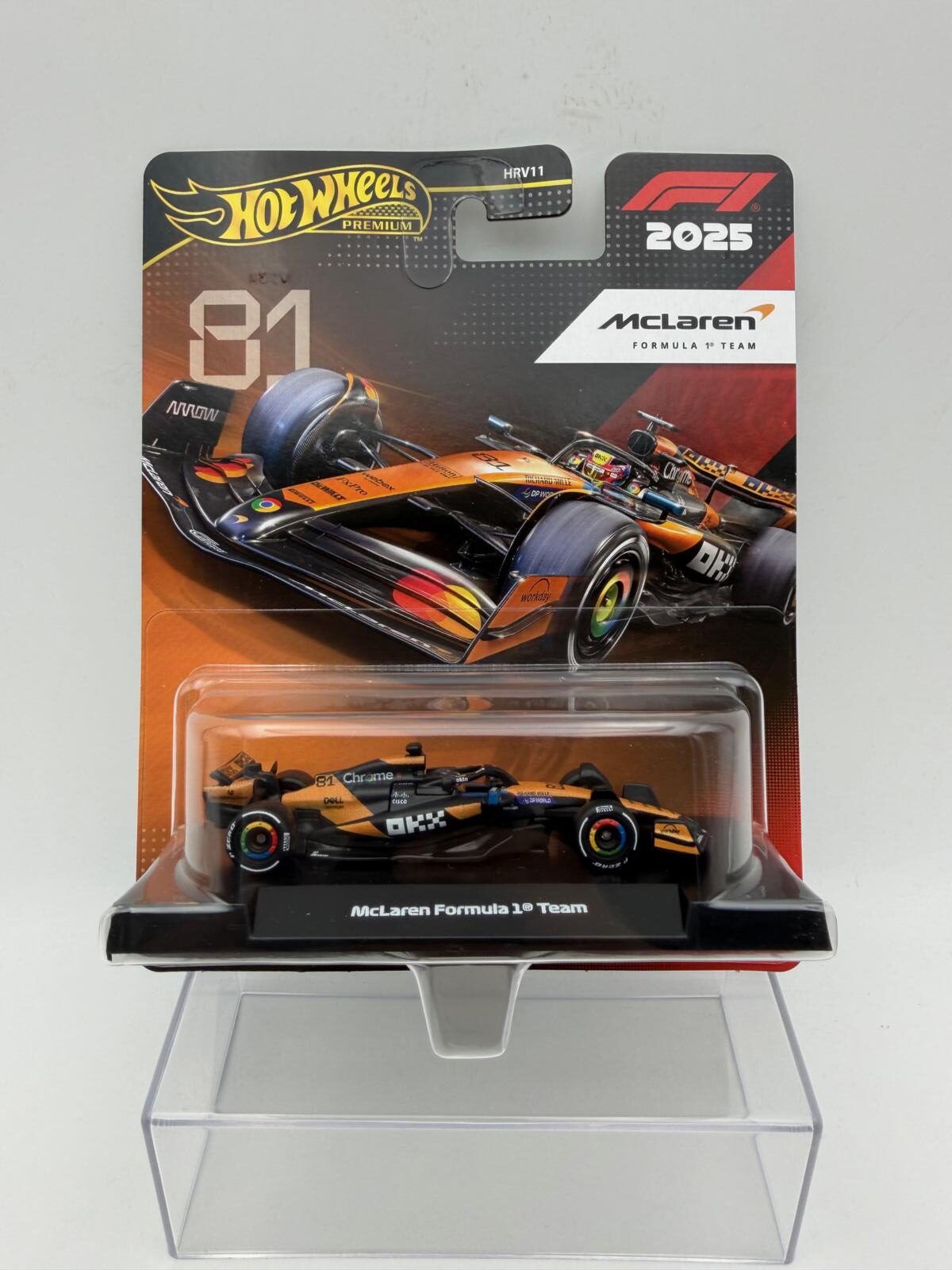 HOTWHEELS 1:64 F1 TEAM MCLAREN Nº81