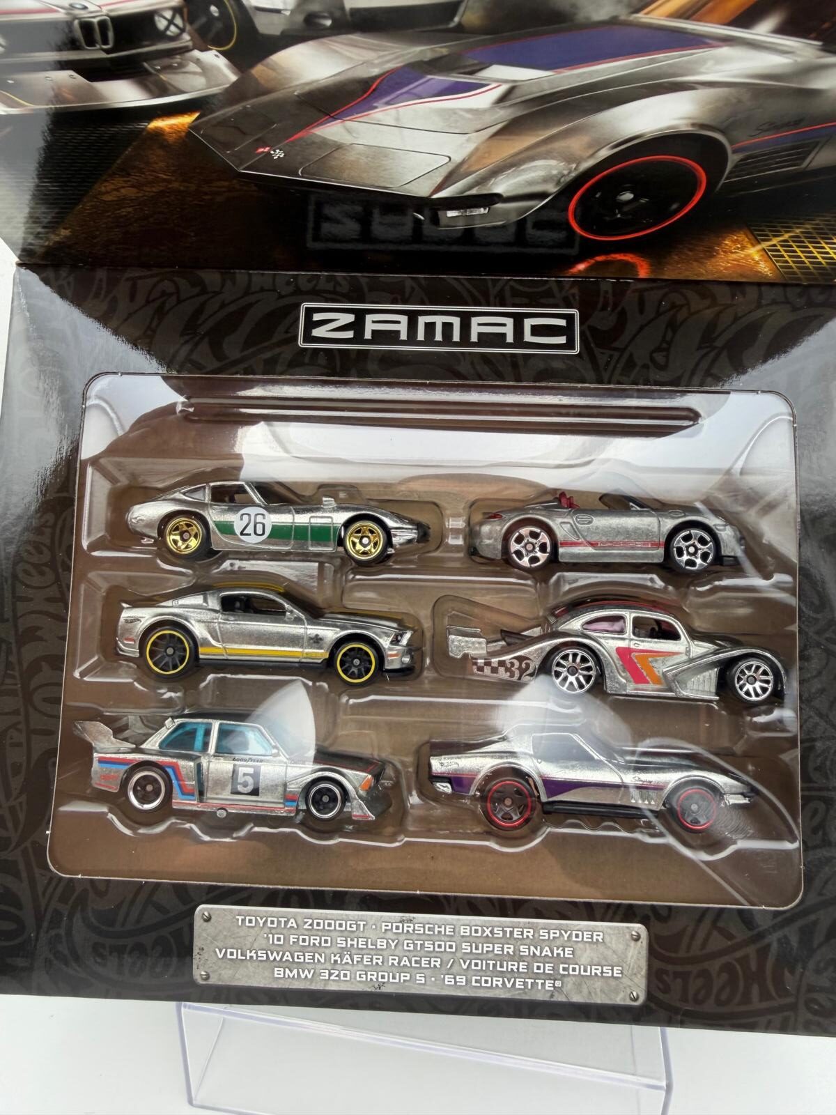 HOTWHEELS 1:64 PACK ZAMAC - Imagen 3