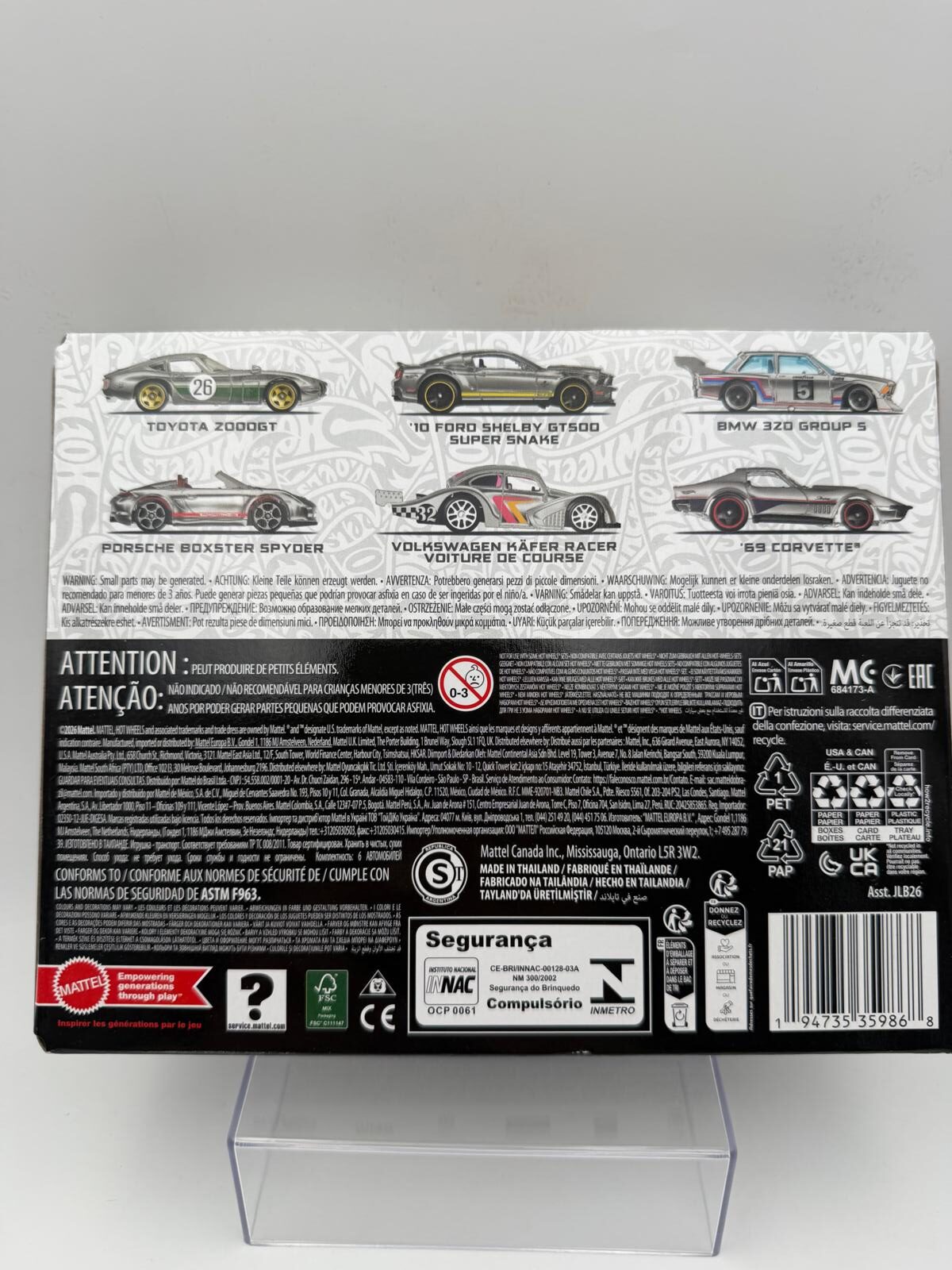 HOTWHEELS 1:64 PACK ZAMAC - Imagen 2