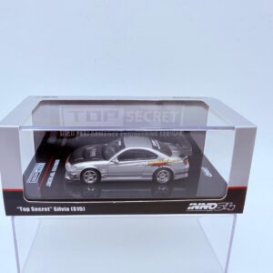 INNO MODELS 1:64 NISSAN SILVIA S15 TOP SECRET SILVER NOVEDAD