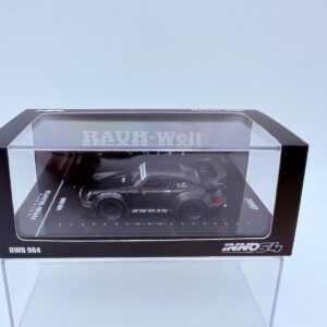 INNO MODELS 1:64 PORSCHE RWB 964 BLACK MATT NOVEDAD