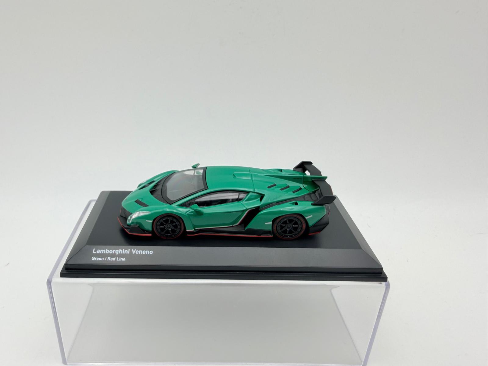 KYOSHO 1:64 LAMBORGHINI VENENO GREEN
