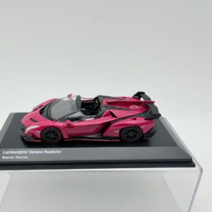 KYOSHO 1:64 LAMBORGHINI VENENO ROADSTER MAGENTA