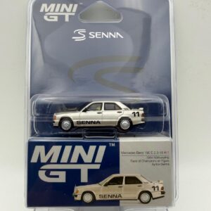 MINI GT 1:64 MERCEDES 190E AYRTON SENNA BLISTER