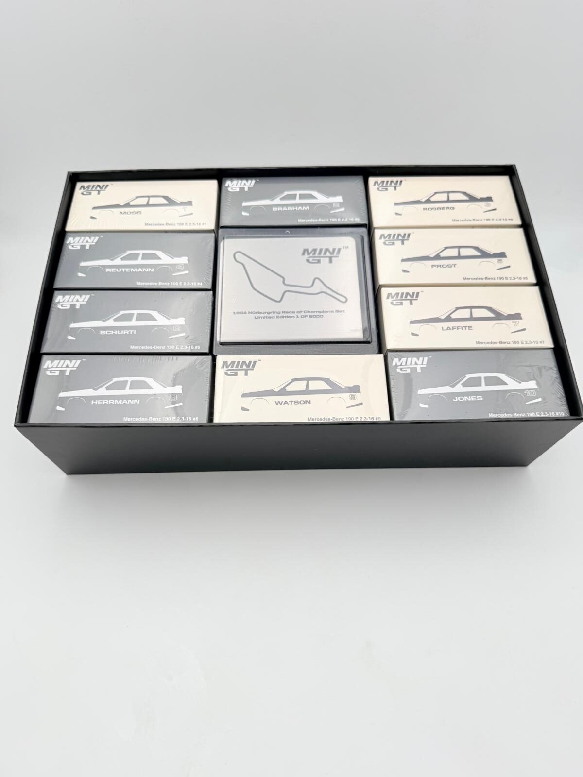 MINI GT 1:64 SET MERCEDES 190E 1984 NURBURGRING - Imagen 2