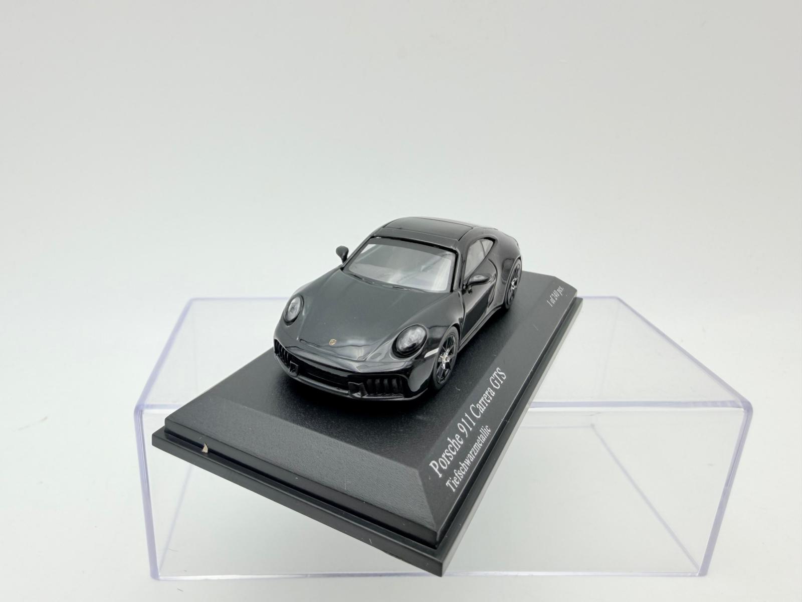 MINICHAMPS 1:64 PORSCHE 911 CARRERA 2025 BLACK METALLIC - Imagen 2