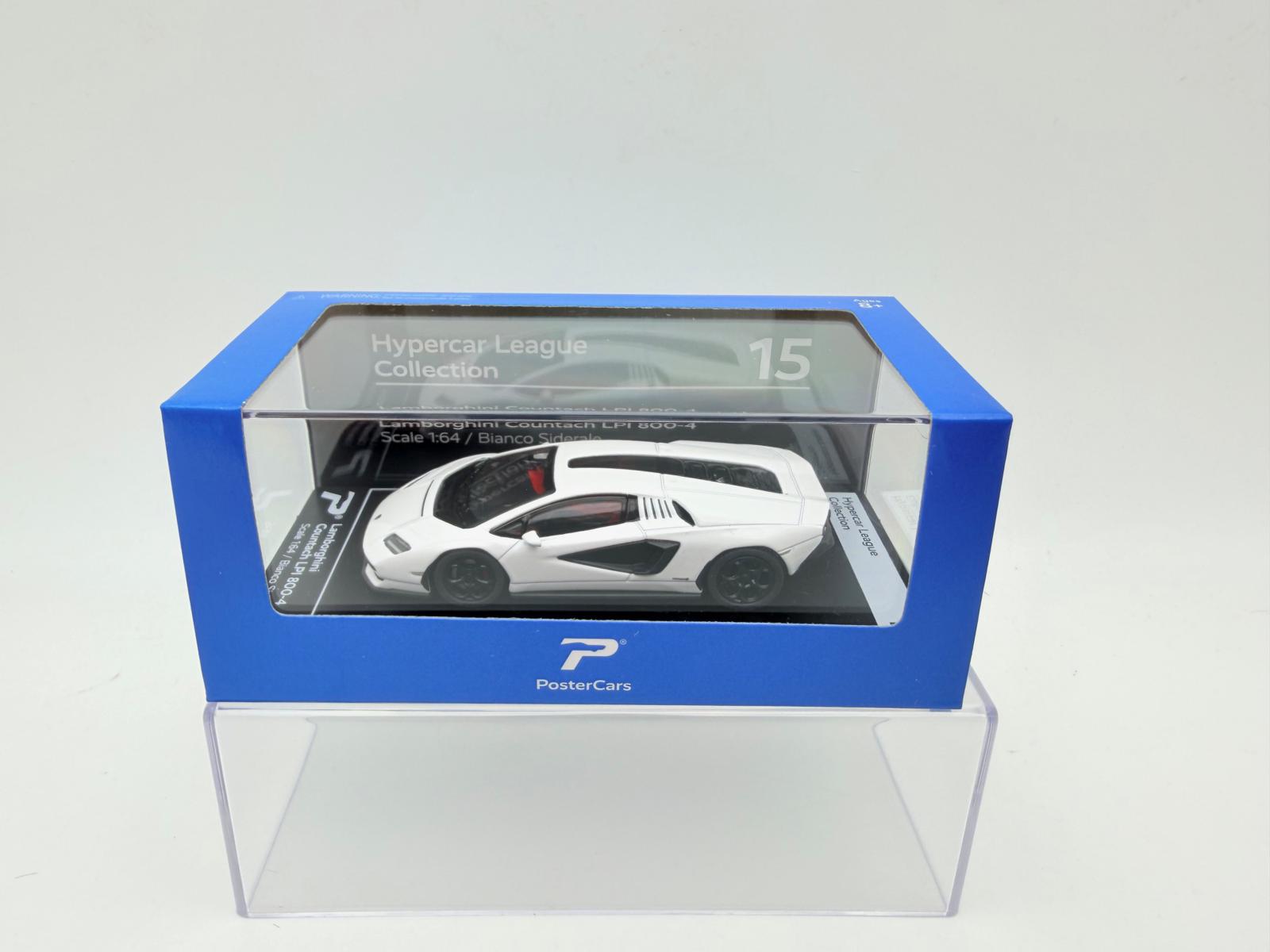 POSTERCARS 1:64 LAMBORGHINI COUNTACH