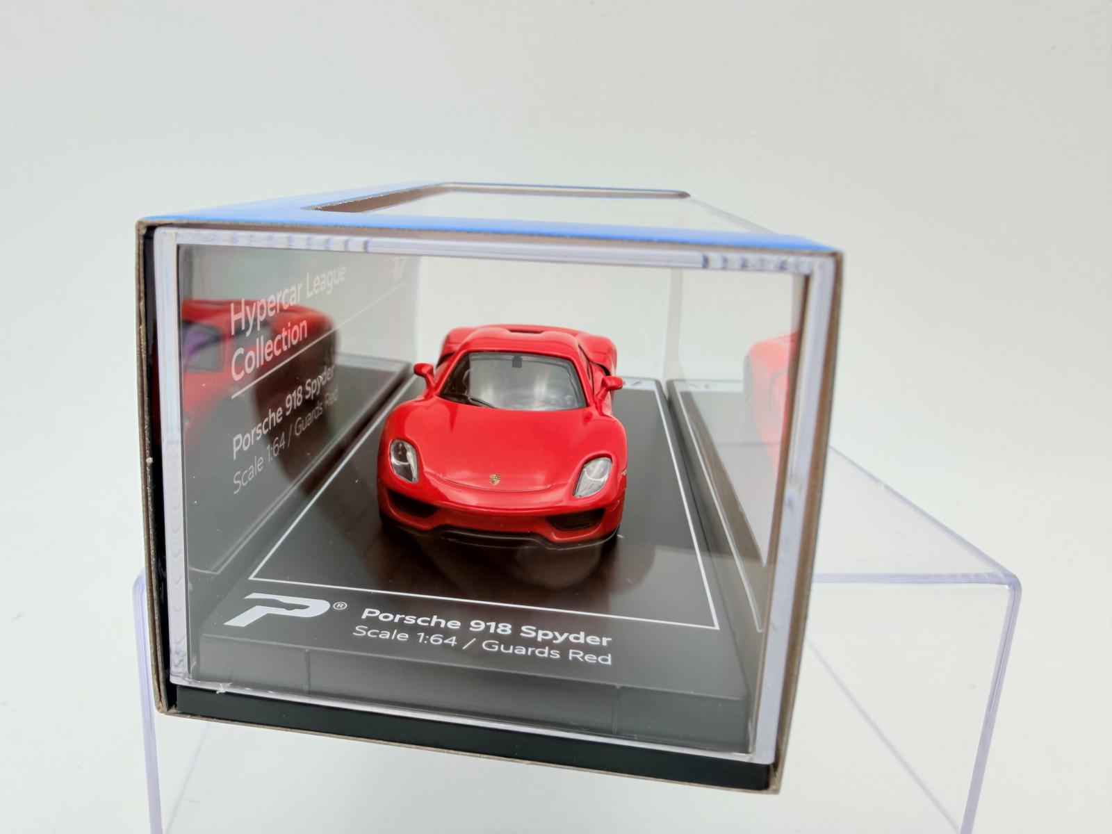 POSTERCARS 1:64 PORSCHE 918 SPYDER ROJO - Imagen 2