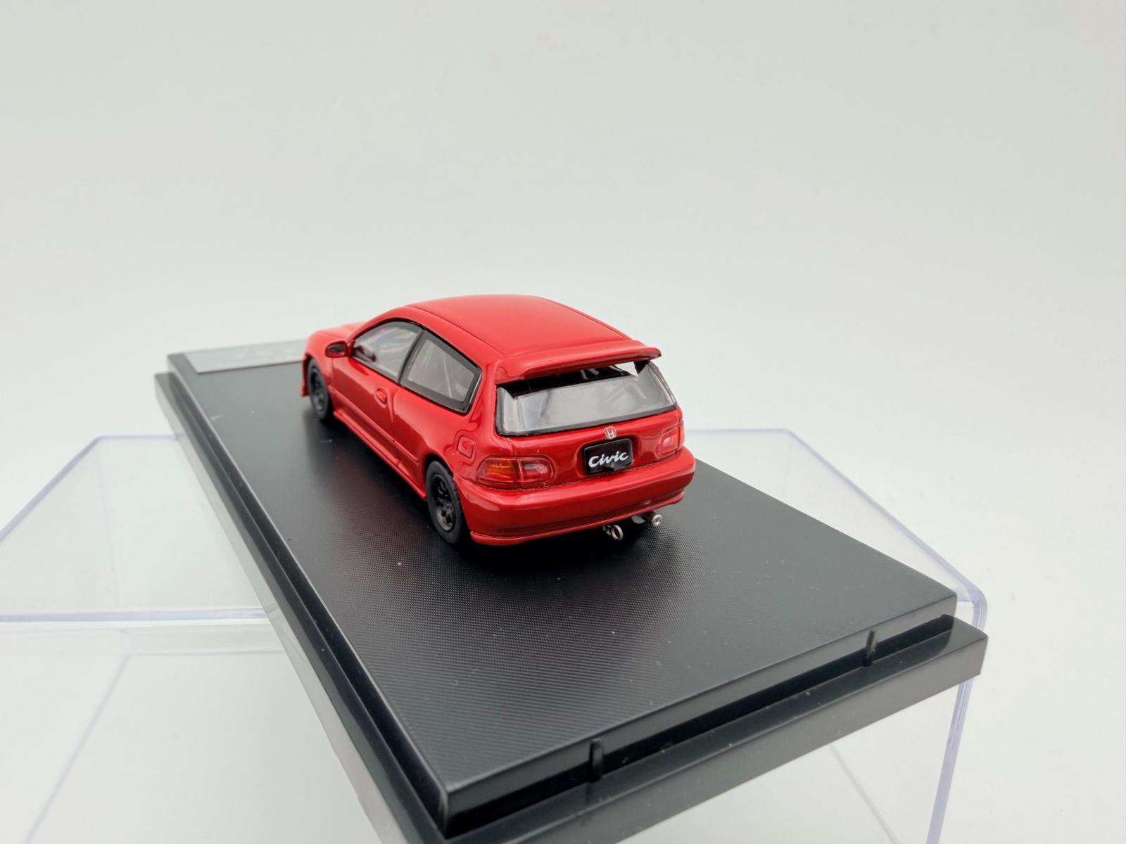 STREET WARRIOR 1:64 HONDA CIVIC EG6 ROJO - Imagen 4