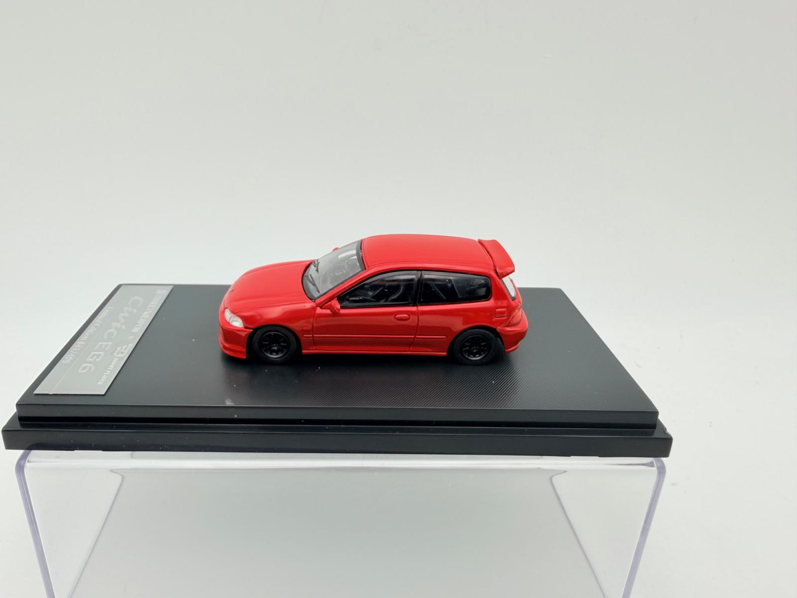 STREET WARRIOR 1:64 HONDA CIVIC EG6 ROJO