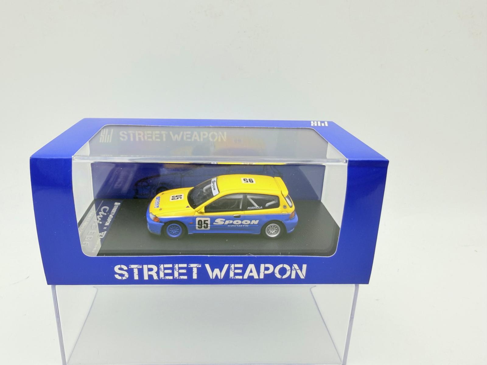 STREET WARRIOR 1:64 HONDA CIVIC EG6 SPOON - Imagen 2