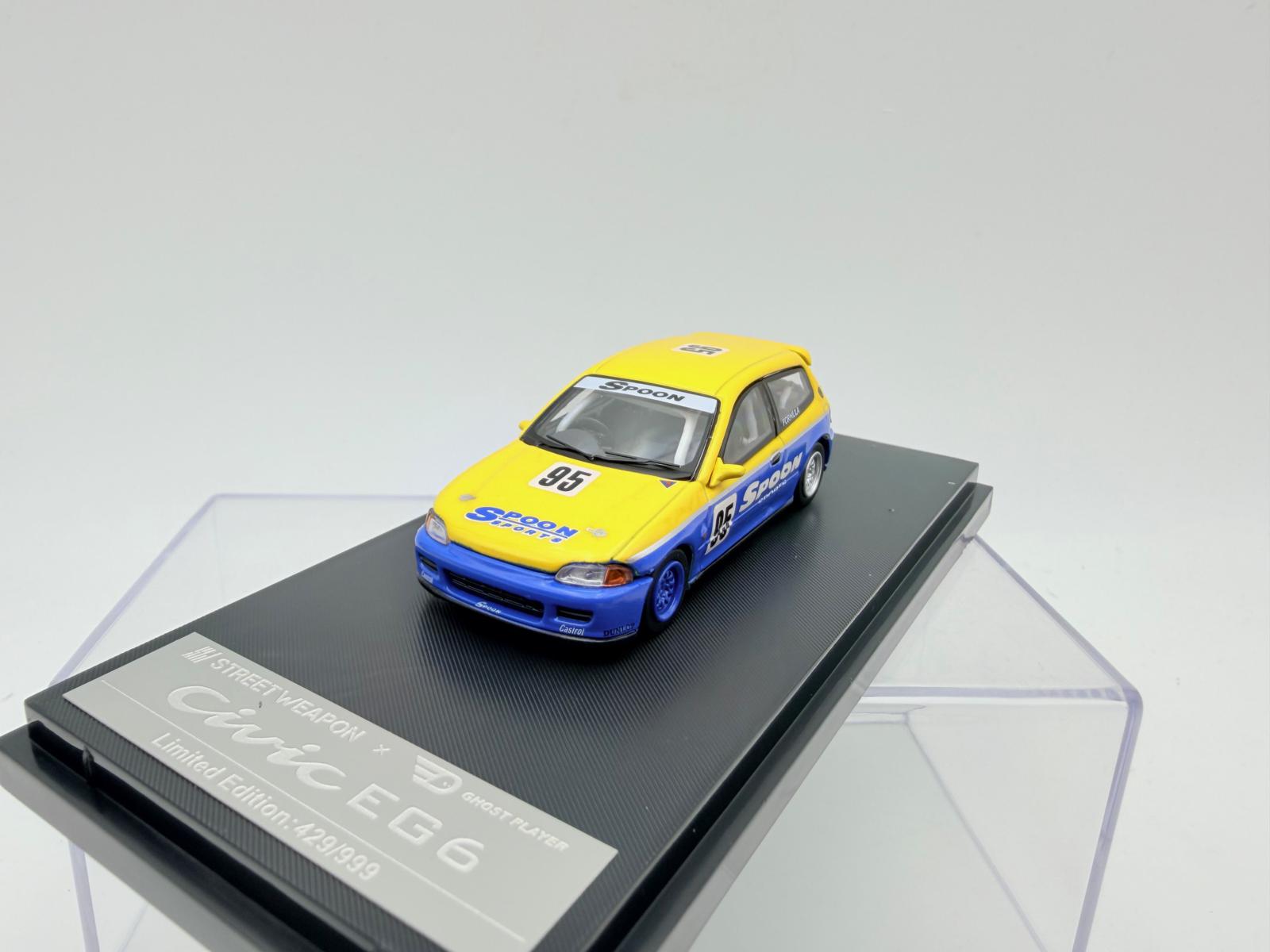 STREET WARRIOR 1:64 HONDA CIVIC EG6 SPOON - Imagen 3