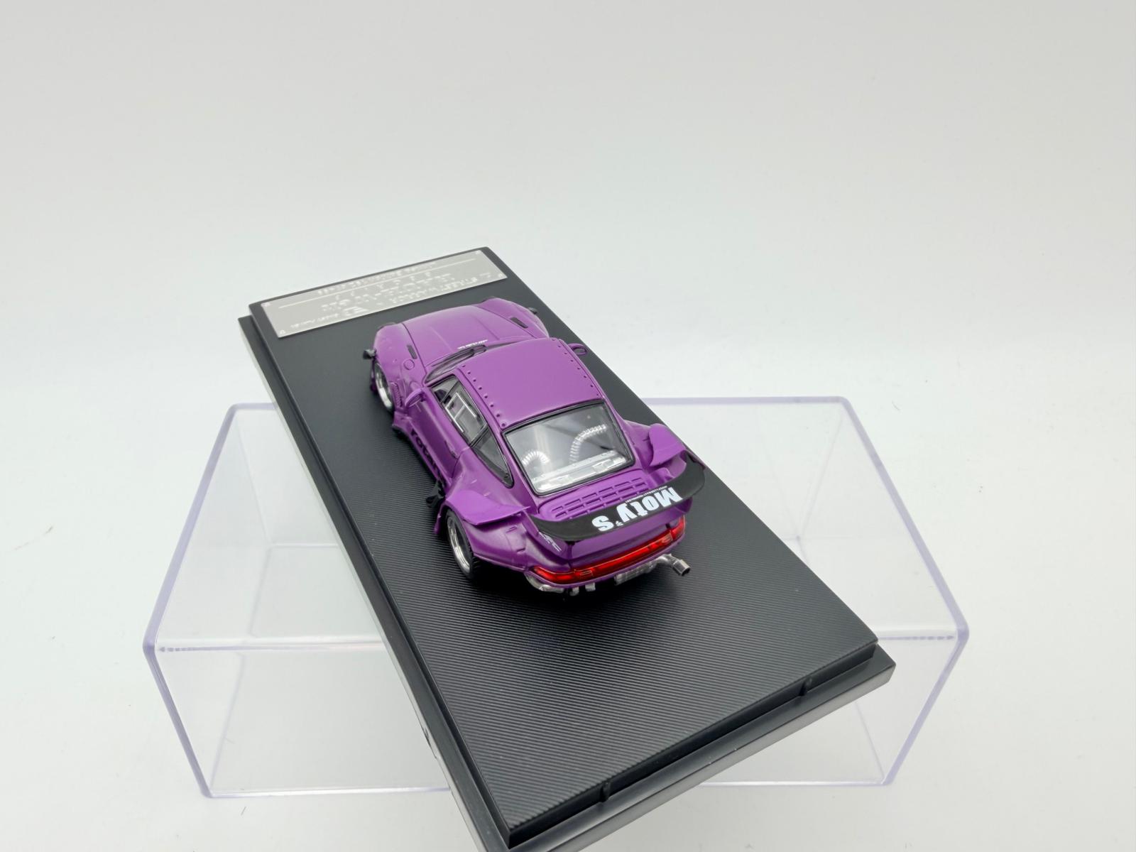 STREET WARRIOR 1:64 PORSCHE 993 RWB MATTE PURPLE - Imagen 4