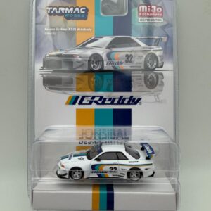 TARMAC WORKS 1:64 NISSAN SKYLINE GTR 32 JON SIBAL GREDDY